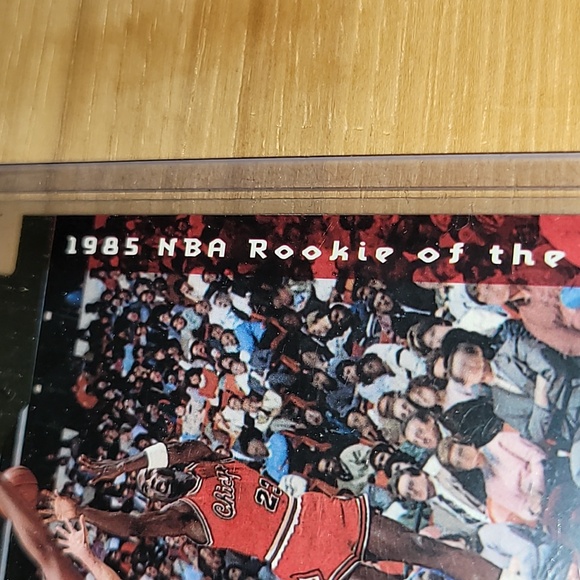 Michael Jordan. Upper Deck. A Cut Above. Rookie of the Year - Picture 4 of 6